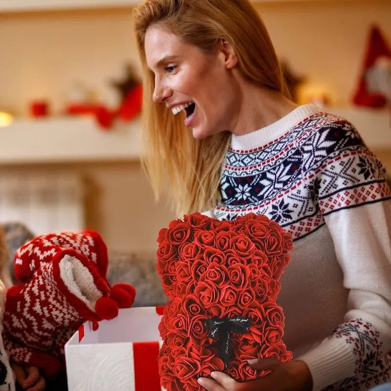 Lyxig rosa björn | LOVEBEAR