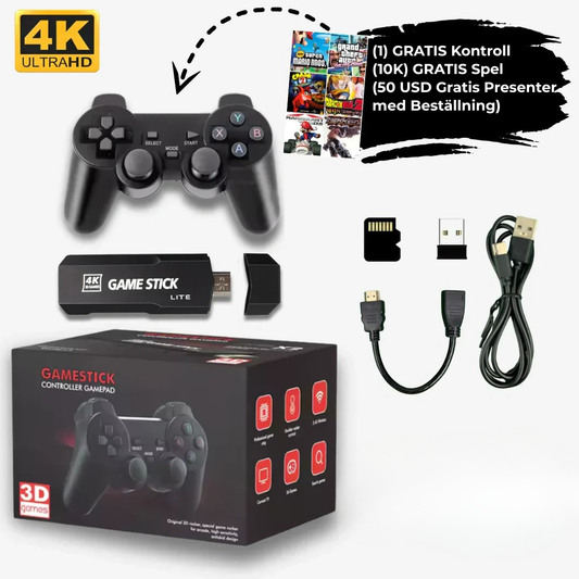 Nineties Play™ | Återupplev din barndom med tusentals klassiska spel, inga nedladdningar behövs, bara koppla in och spela!