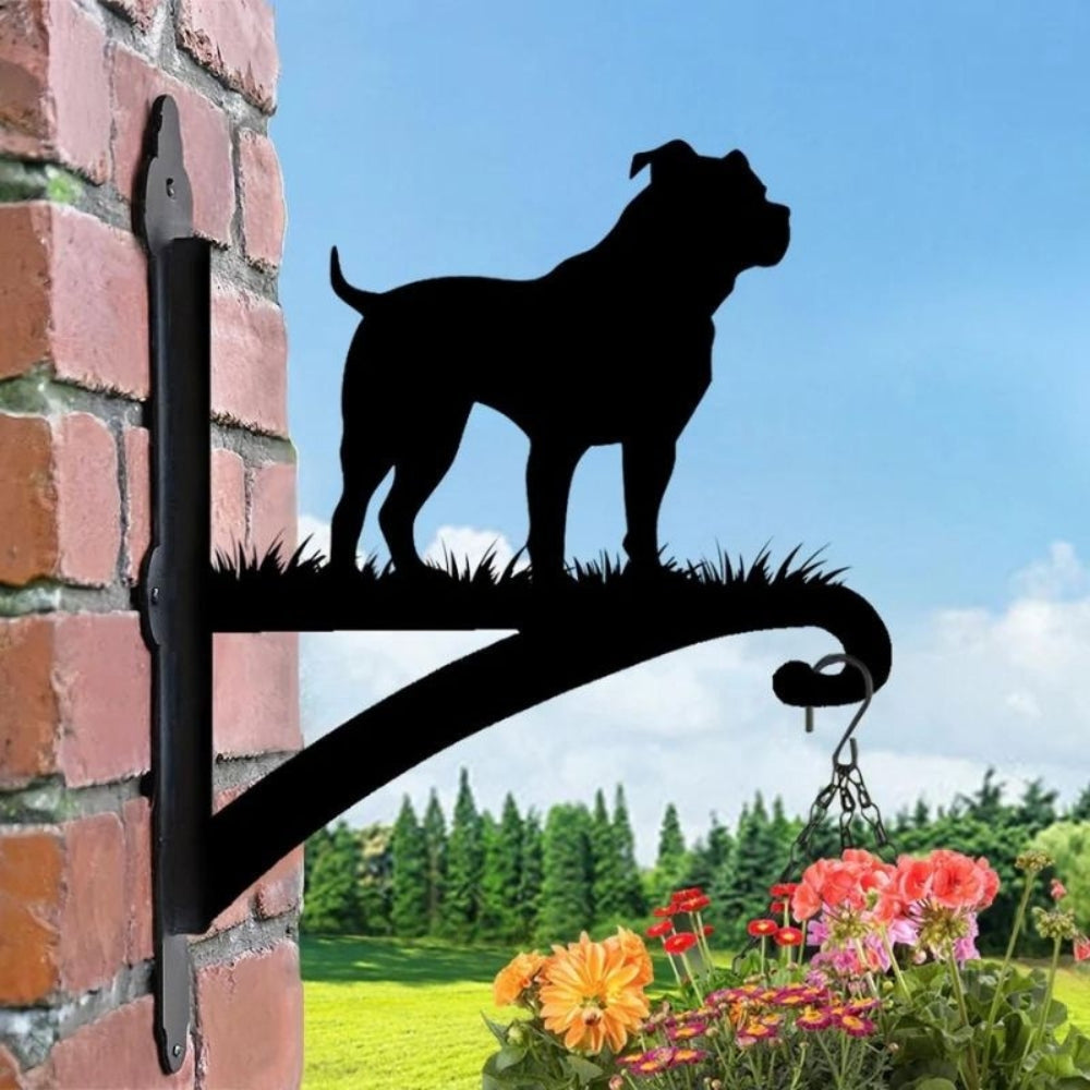 TassStatif™ Metallblomställ – Hundutgåva med Djurvänner