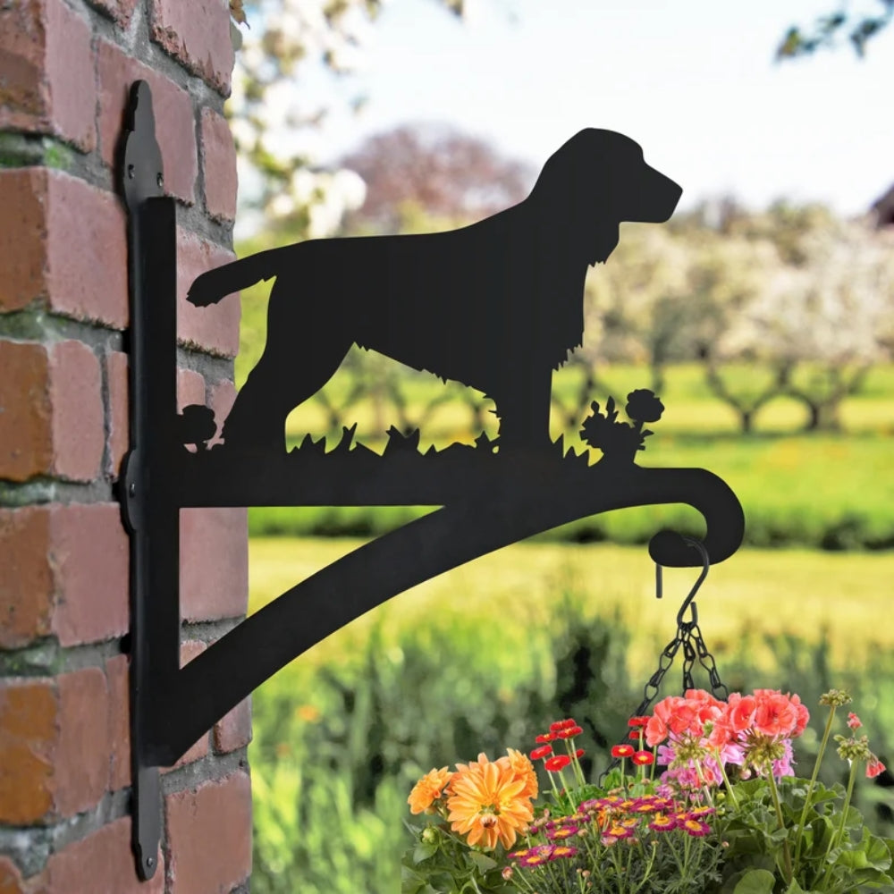 TassStatif™ Metallblomställ – Hundutgåva med Djurvänner