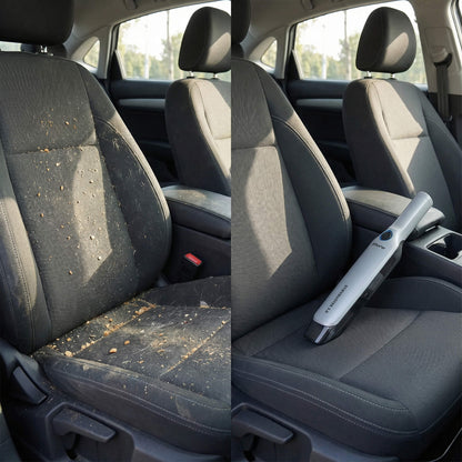 StøvBuster™ 3.0 - Tar bort djurhår, sand och smulor på mindre än 10 minuter.