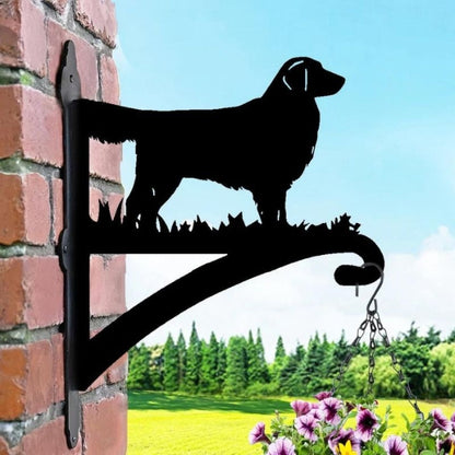 TassStatif™ Metallblomställ – Hundutgåva med Djurvänner