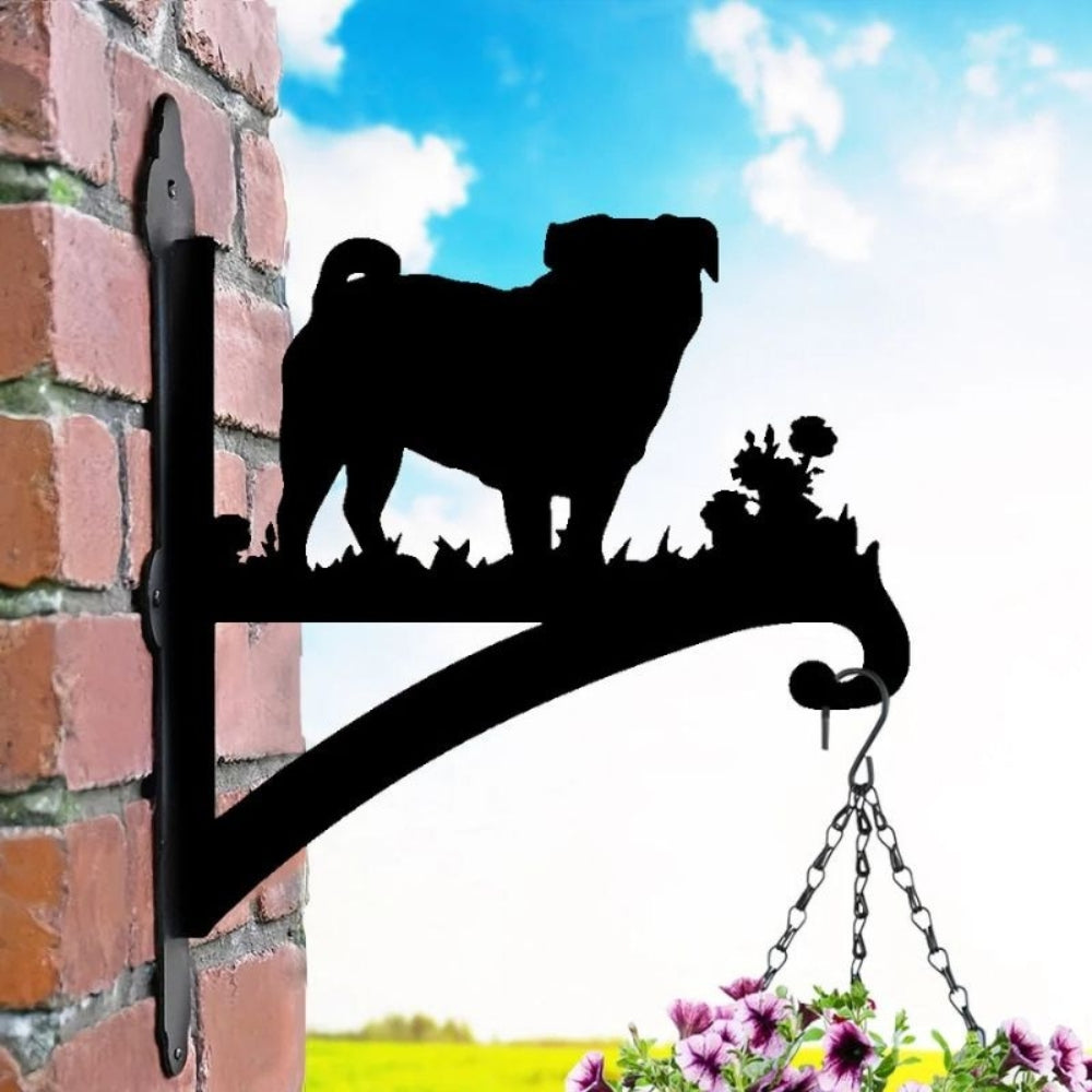 TassStatif™ Metallblomställ – Hundutgåva med Djurvänner