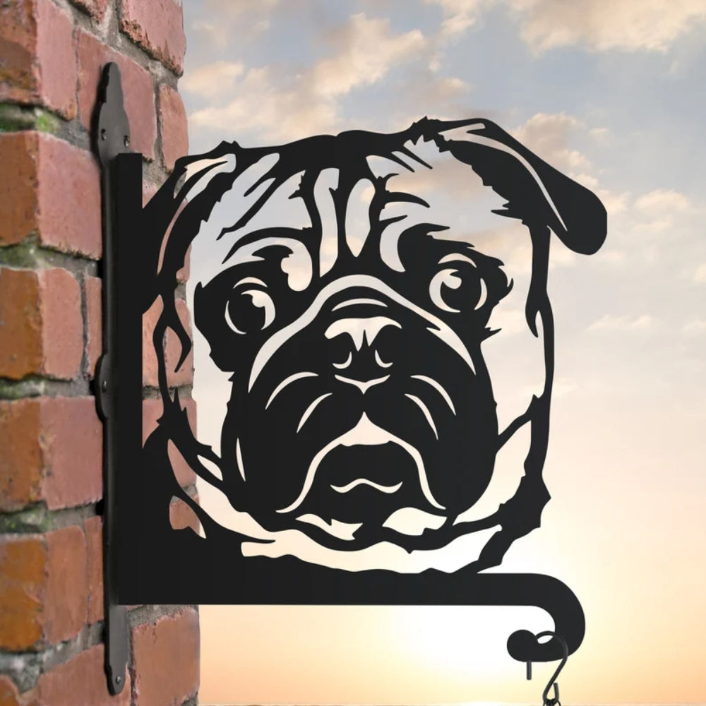 TassStatif™ Metallblomställ – Hundutgåva med Djurvänner