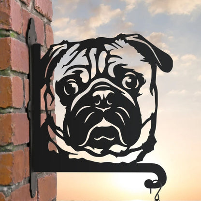 TassStatif™ Metallblomställ – Hundutgåva med Djurvänner