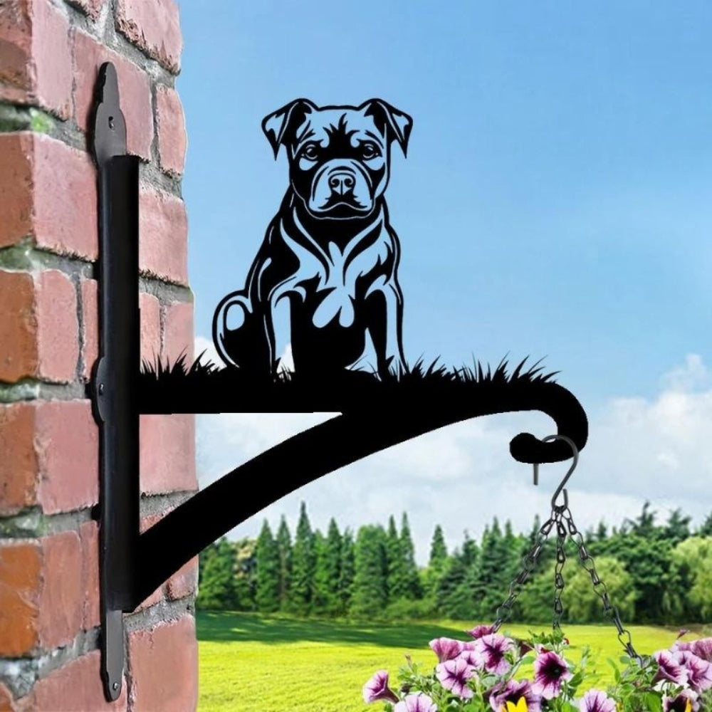 TassStatif™ Metallblomställ – Hundutgåva med Djurvänner